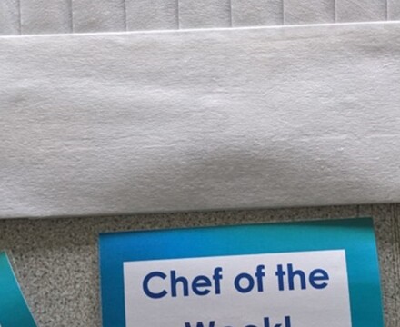 Blanked chef of the week certs