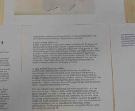 Female Mathematicians