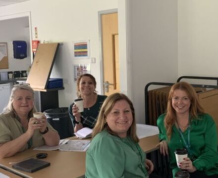 Staff coffee